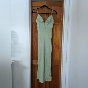 Petal and Pup Sage Tino Dress